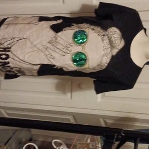 Women's unbranded casual tee shirt dress size s